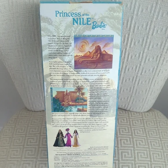 Barbie Princess of the Nile in White and Gold - Picture 8 of 12
